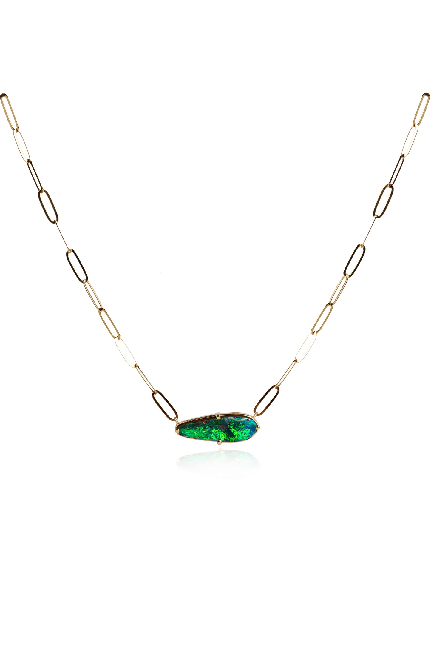 Boulder opal pendant