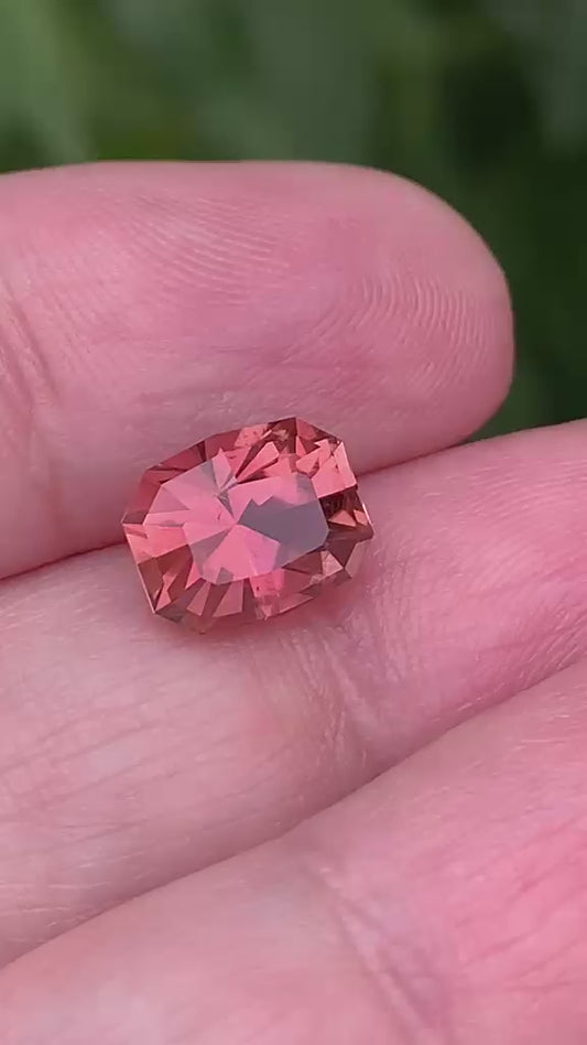 Peach tourmaline