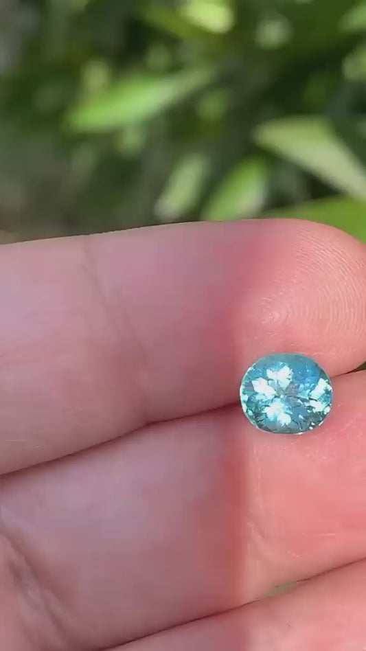 Sparkly Blue tourmaline